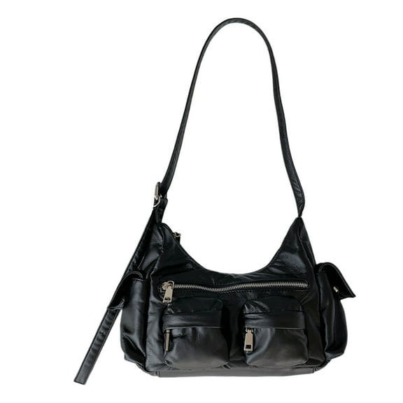 YIEMEEN Fashionable PU Crossbody Bag Shoulder Purse With Spacious Interior