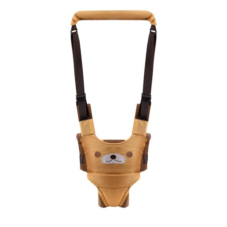 GASTROPOD Baby Walking Harnesses Backpack, Handheld Kids Walker Helper Toddler Walking Harness (Yellow, 6-24 Month)