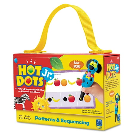 Educational Insights Hot Dots Jr Cards Kit, Patterns and Sequencing
