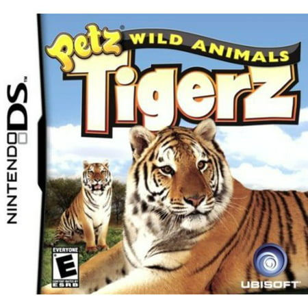 Petz Wild Animals Tigerz ( Nintendo DS) (Best Animal Ds Games)