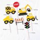 thumbnail image 4 of 28pcs Car Excavator Model Cake Toppers Cartoon Cupcake Decoration Cake Picks Fruit Toppers For Birthday Party Baby Shower Mixed Pattern GuanGuan, 4 of 4