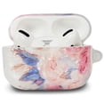 thumbnail image 3 of Airpods Pro Case Cute Flower Skin TPU Protective Cover for Women and Girls Floral Design - (Pink), 3 of 8