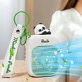 thumbnail image 2 of EGYMEN Portable Mini USB Charging Fan, Panda Pattern Series, Adjustable Wind Speed, Silent Operation,with 1×Charging cable, 1× Instruction Manual，1×Keychain, 2 of 9