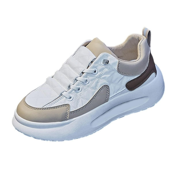 Zapatos informales para niñas y mujeres, calzado cómodo, suelas de goma  transpirables a la moda 35 yardas de color jinwen zapatillas casuales