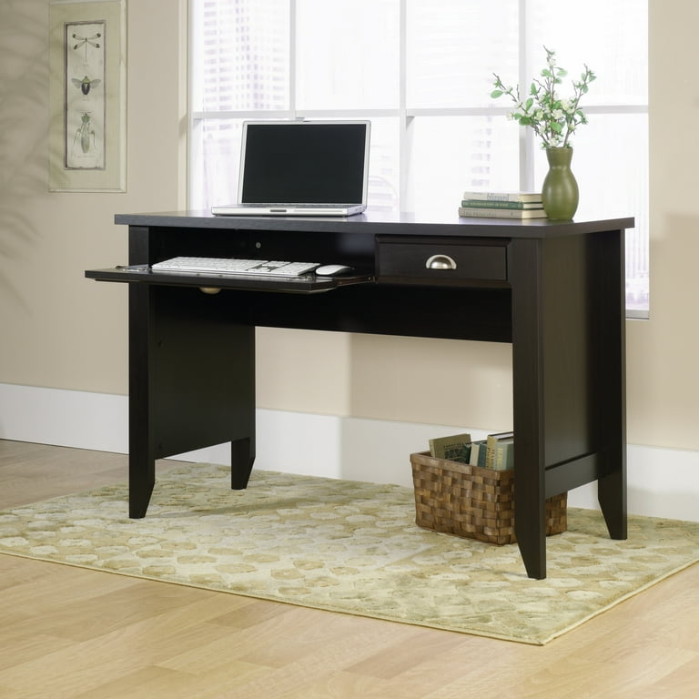 Sauder Shoal Creek Modern Wood Computer Desk, Jamocha Wood Finish