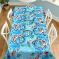 thumbnail image 3 of LASJPOB-194pcs Pool Birthday Party Decorations for Happy Birthday Party Plates, Cup, Napkin, Tablecloth, Tableware, Summer Pool Party Hawaii Holiday Party Supplies Plates Serve 24 Guests, 3 of 3