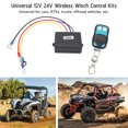 thumbnail image 4 of Electric Winch Controller,  Winch Remote Control Kit DC 12V 24V  For ATV For Truck, 4 of 8