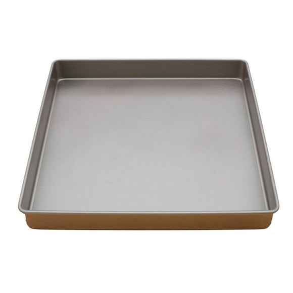 Yeacher Oven Tray 11 inch Square Oven Carbon Steel Baking Pan Home Non-stick Nougat Baking