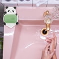 thumbnail image 4 of Ceramic Bar Soap Tray Panda Molding Soap Holder for Vanity Countertop Sink, 4 of 9