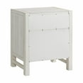 thumbnail image 5 of Windsor 2-Drawer Wood Nightstand, Driftwood White, 5 of 8