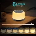 thumbnail image 5 of White Noise Machine, Portable White Noise Sleep Aid, 7-Color Night Light and 24 Soothing Sleep Sounds, USB Rechargeable Sleep Machine with 3 Timer Functions, 5 of 5