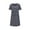 Navy, variant on Jinhomg Short Sleeve Pregnancy Dresses for Women Trendy Striped Print Midi Nursing Dress Fall Comfy Nightgowns Maternity for Breastfeeding Navy XL