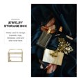thumbnail image 3 of Weiweiguan Geometrical Shaped Jewelry Holder Ear Stud Display Case Gift Wrapping Box, 3 of 6