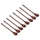 thumbnail image 4 of Cuchara de café de madera Bling Bling 8 cucharas de mango largo, 4 of 12