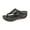 Dark Green, variant on Rokment Women's Orthopedic Platform Wedge Flip Flops with Arch Support Comfortable Walking Slip on Thongs Fashion Casual Summer Dressy Heels Slides Sandals Black Size 6