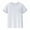 White, variant on REDARER Kids Mesh T Shirts Short Sleeve Plain Top Tees Boy & Girl Baby Unisex Toddler Children Crew Neck T Shirt with Pocket Boys Uniform Shirts, for Size 2-3 Years