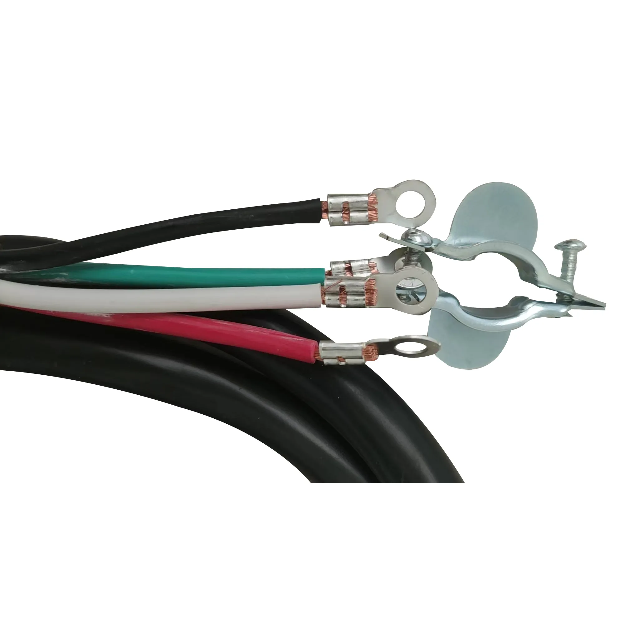 Equator Advanced Appliances 4-Wire Dryer Equator 30A 6 ft 4-Prong Dryer Power Cord Black