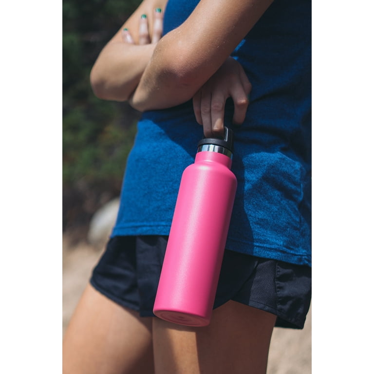 Simple Modern 32 oz Summit Water Bottle with Straw Lid - Hydro Vacuum  Insulated Tumbler Flask Double Wall Liter - 18/8 Stainless Steel -Riptide 
