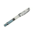 thumbnail image 2 of LXYFH Pen YongSheng 3008 FountainPen Silver Trim Piston Filling Transparent Large Capacity Storage Ink EF Nib Suitable For Student Study Calligraphy Practice OfficeWwork S.ignature 2ml, 2 of 6