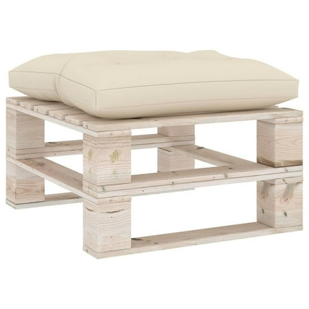 

WONISOLI Floor Pallet Cushion 23.6 x24 x3.9 Cream