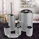 thumbnail image 1 of Juego De Accesorios De Baño De 6 Piezas, Dispensador De Jabón, Soporte Para Cepillo De Dientes, Jabonera, Bote De Basura, Vaso Para Cepillo De Dientes, Jabonera Para Baño, Hogar, 1 of 7