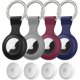 thumbnail image 1 of Yanonmyfd  Fundas para Apple AirTag 2021[4 Piezas], Silicona Funda Airtag para Llavero, Anti-Perdida Anti-Rasguños Ligero Protectora Funda con Llavero para Localizador Apple Airtags, 1 of 13