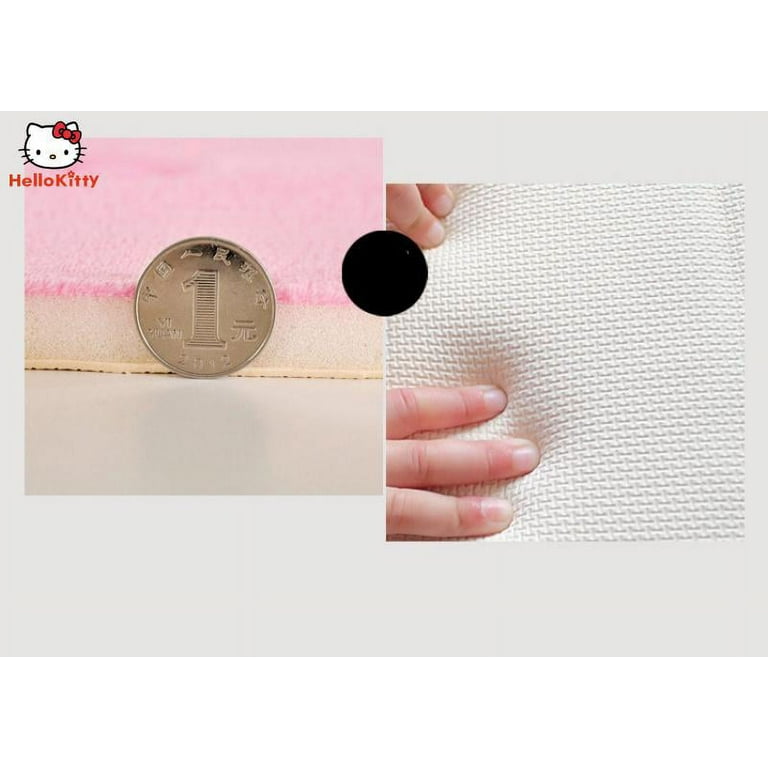 Sanrio Hello Kitty Rug Cartoon Cute Kt Floor Mat Memory Cotton Car Cushion  Door Mat Children Bathroom Non Slip Carpet Room Decor