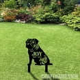 thumbnail image 3 of Craftnamesign Custom Pug Dog Memorial Stake, Dog Memorial Plaque with Stake, Pet Memorial Sign, 3 of 4