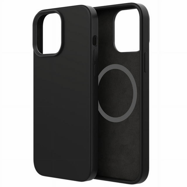 RV Funda de silicona con MagSafe (para iPhone 13 Pro) - Medianoche Rojo Verde