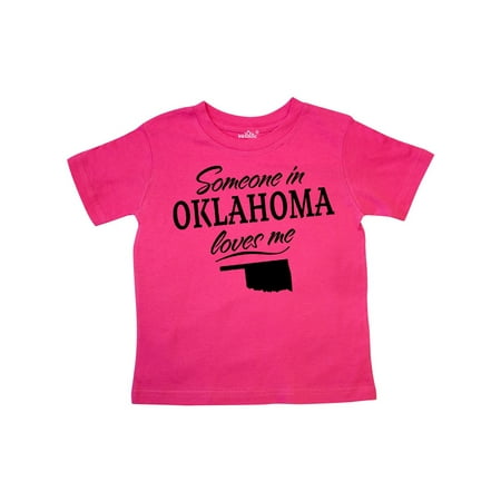 Someone in Oklahoma Loves Me Toddler T-Shirt