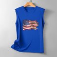 thumbnail image 5 of IROINNID Patriotic Shirts for Women Round Neck Tank Summer Independence Day Tops Regular Vest Tops Sleeveless Tops, 5 of 5