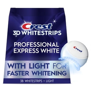 Crest 3DWhitestrips Professional Express Teeth Whitening Kit
