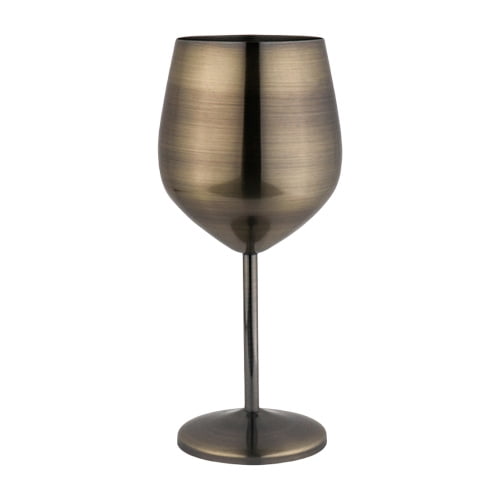 verlacoda 2Pcs Stainless Steel Wine Glasses 18oz Large Capacity Wine  Goblets Unbreakable Rose Gold Wine Glasses Multifunctional Stainless Steel  Wine