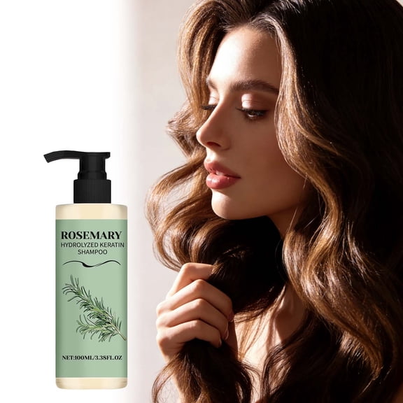 Rosemary Revitalizing Shampoo, Cleanses & Invigorates Scalp, Promotes Hair Health & Shine, Suitable for Daily Hair Care