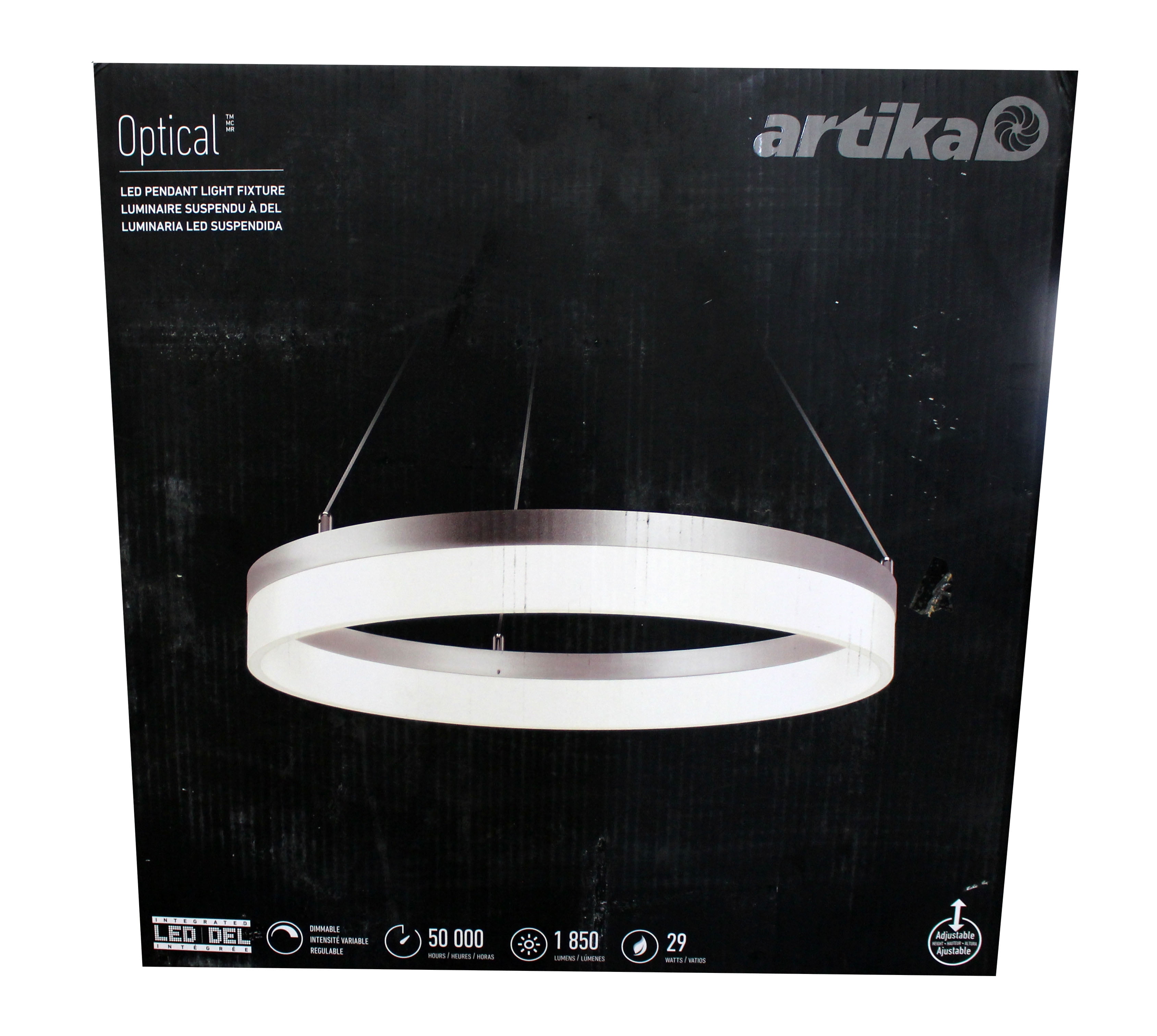 Artika Optical LED Pendant Light Fixture