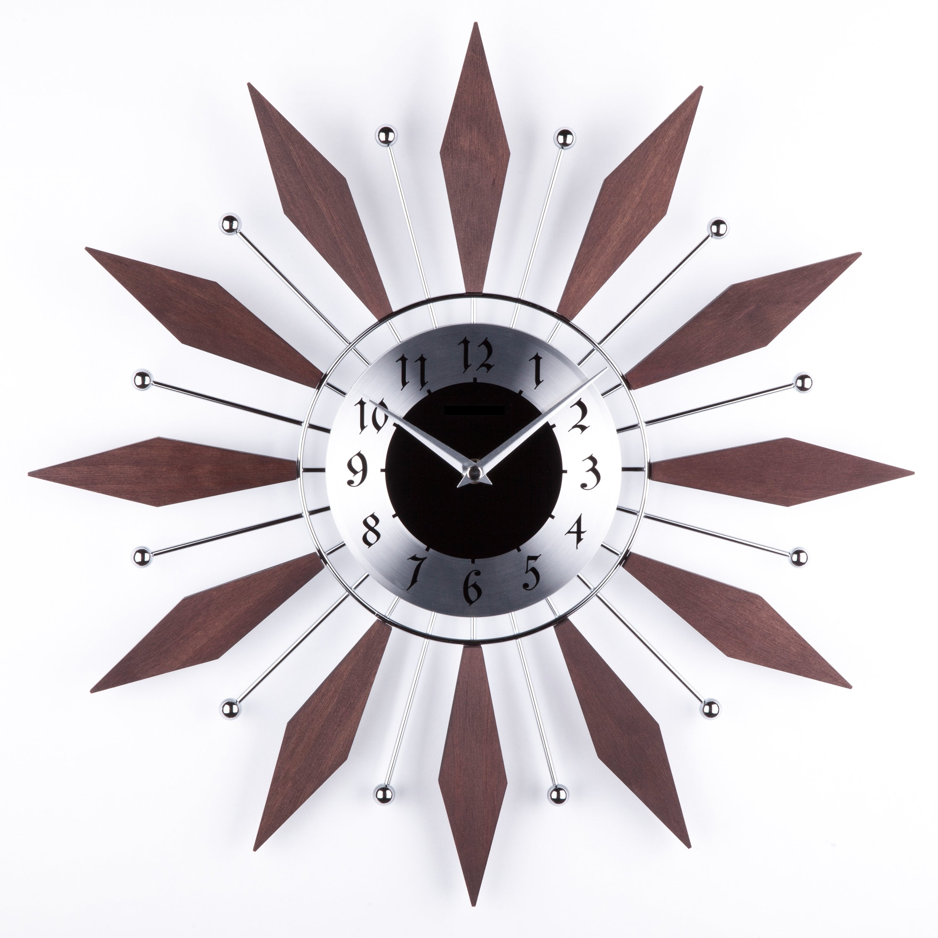 Nelson The Harper Mid Century 20 in. Wall Clock