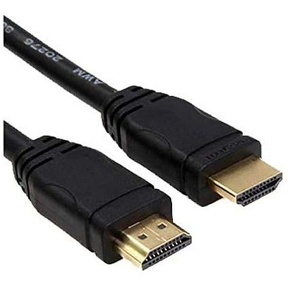 HYFAI Câble HDMI 2.0 Ultra Fin 6 Pieds Haute Vitesse 4K*2K, 60Hz Supporte 4Kx2K, 1080P, 3D, Ethernet, ARC, HDR