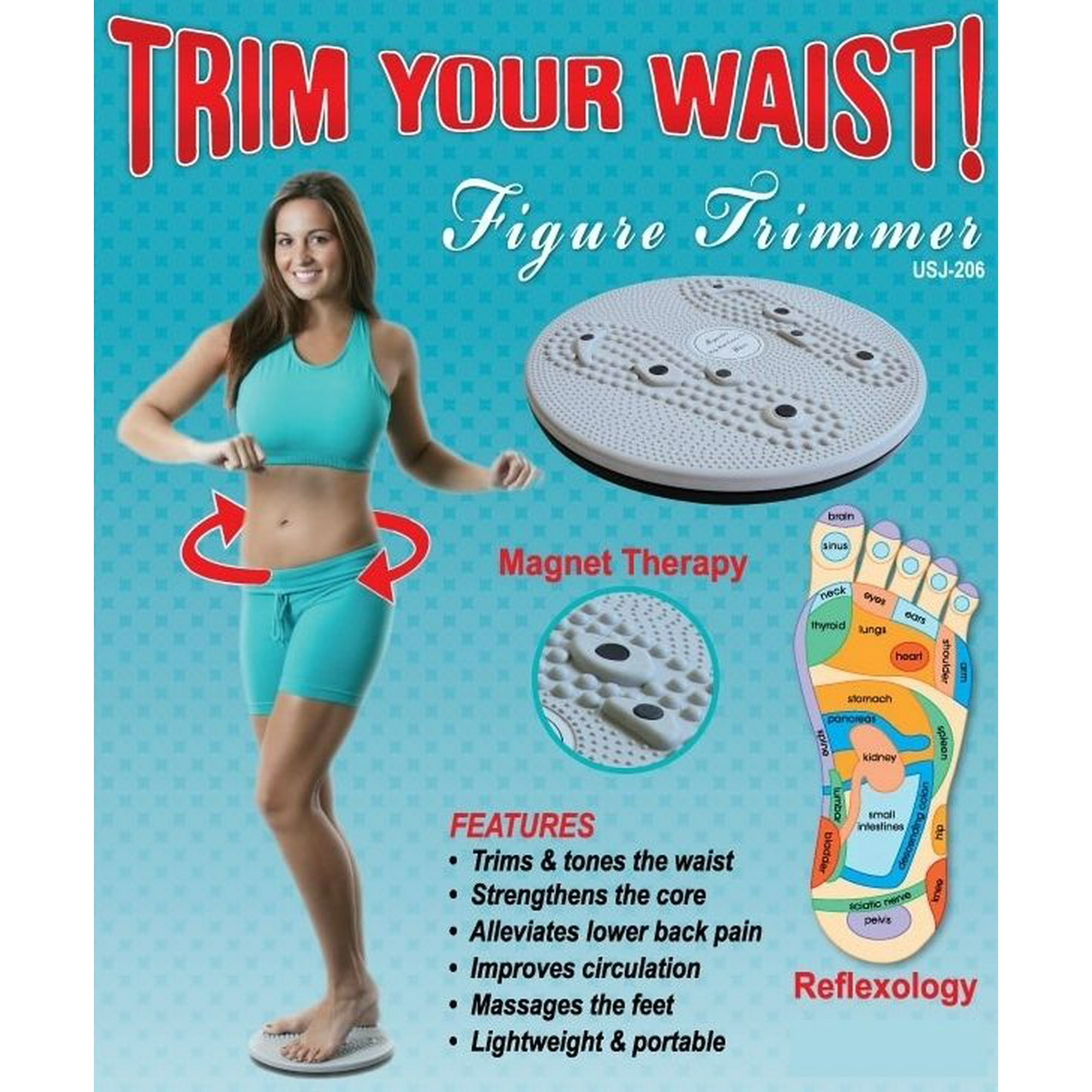 Jaclean Fitness Exercise Figure Trimmer Ab Aerobic Waist
