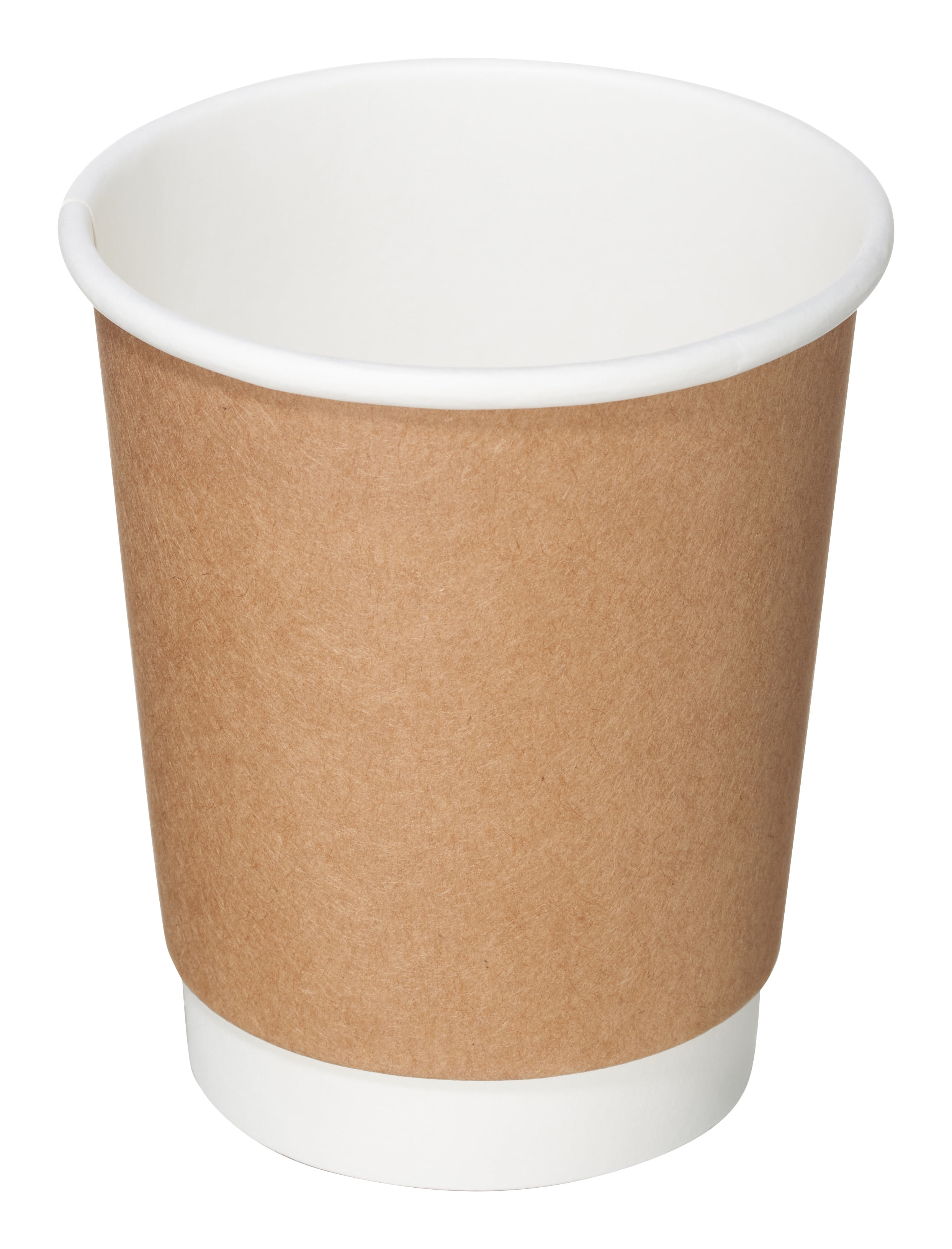 100 x 4oz White Single Wall 118ml Paper Coffee Cups Disposable Hot Cup Takeaway 