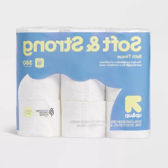Soft & Strong Toilet Paper - 18 Rolls