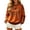 Orange-#002, variant on Halloween Sweatshirt Women's Salem Broom Company Printed Sweatshirt 2026 Loose Fit Witch Tee Halloween Sweatshirt