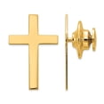 thumbnail image 1 of 14K Yellow Gold Cross Tie Tac, 1 of 2