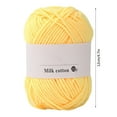 thumbnail image 4 of JLFNYA Yarn for Crochet, Milk Cotton Yarn for Crocheting, Wool Yarn, Blanket Yarn, Knitting Yarn, Multicolor Hand Knitting, Soft Crochet Yarn Knitting Wool for Handcrafts Jumpers Blankets Weaving, 4 of 8