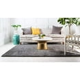 thumbnail image 3 of Unique Loom Solo Collection Solid Plush Kids Area Rug, 8' x 10', Gray, 3 of 5