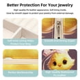 thumbnail image 3 of Easter Portable Square Jewelry Box Earrings Necklaces Bracelets Organizer for Girls and Women, 3 of 6