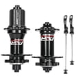thumbnail image 1 of 1 Pair MTB Bike Hub Front Rear HG 8-11 Speed 4 Claws 32 Holes Disc Brake Hubs with Quick Release Lever, 1 of 5