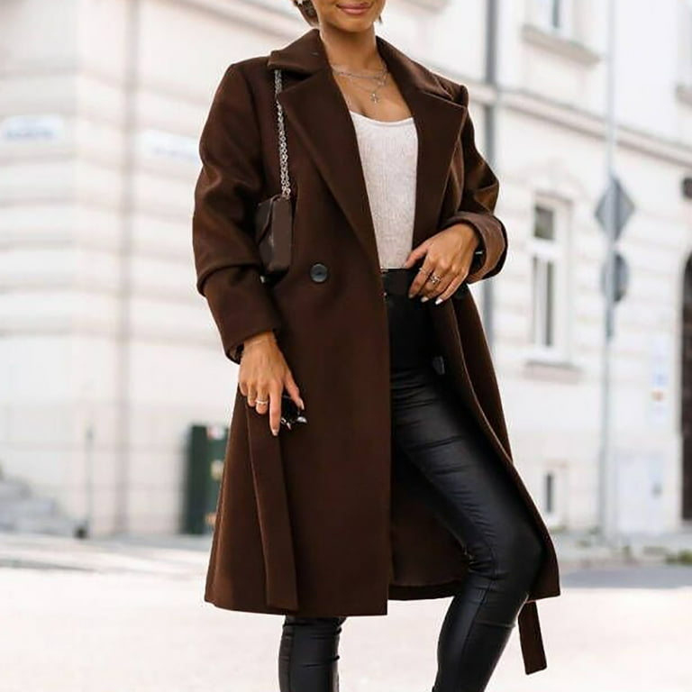Elegant Jsaierl Women's Casual Fashion Business Overcoat Elegant Jsaierl Women's Casual Fashion Business Overcoat