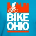 thumbnail image 3 of CafePress - Bike Ohio T Shirt - Men's Fitted T-Shirt, 3 of 4