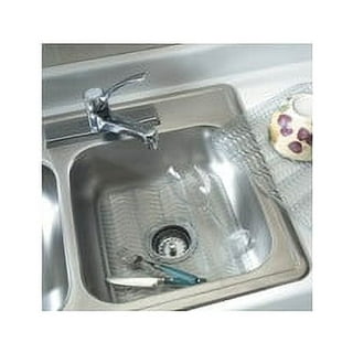2 Pack Rubbermaid 1G1706WHT Enhanced Microbal Sink Mat, Small