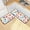 Red Blue Yellow Hand-drawn Hearts, variant on Dailycode 2 Pcs Kitchen Rug Set Non Slip Absorbent Soft Floor Mats for Kitchen Bathroom Vintage Chinese Bird and Flower 19.7"x27.6" 19.7"x47.2"